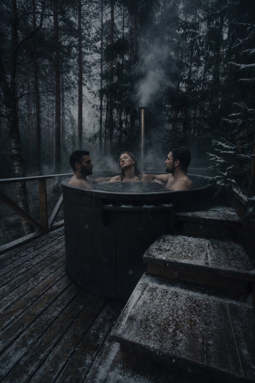 Lielais karstais kubls, Bušas kempings un atpūta